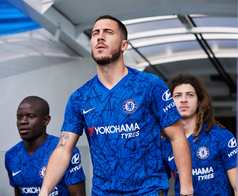 チェルシー、2019-20新ユニフォームを発表！新背番号も掲載｜写真6
