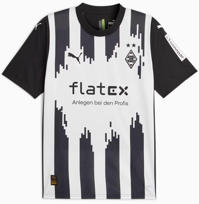 板倉滉に福田師王も着用！ボルシアMG、斬新ストライプの23-24新ユニが登場｜写真4