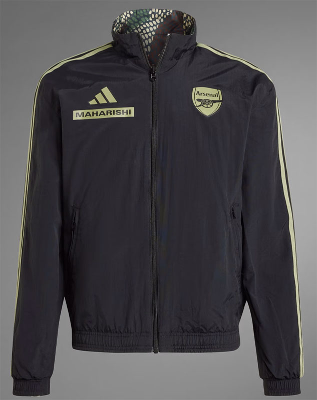 アーセナルと人気ブランド『MAHARISHI』の限定コラボウェアが登場！「日本の浮世絵」に触発の龍をデザイン｜写真9