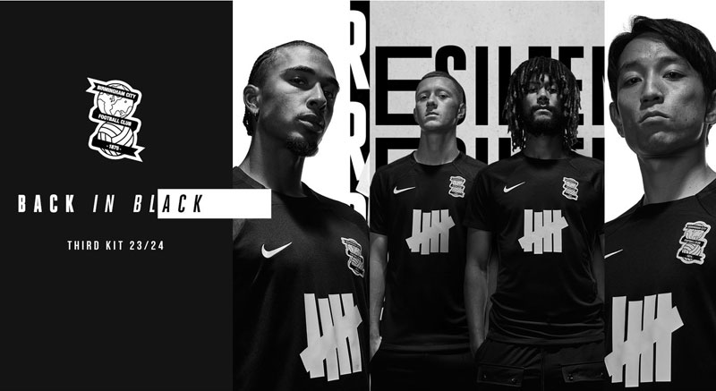 三好康児もモデルに！バーミンガムに漆黒サードユニが登場 「UNDEFEATED」ロゴが鮮烈に浮かび上がる｜写真7