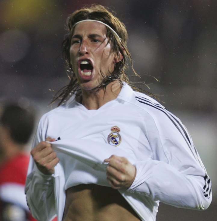 レアル100ゴールのセルヒオ・ラモス、歴代の「髪形＆ヒゲ」を比べる｜写真12