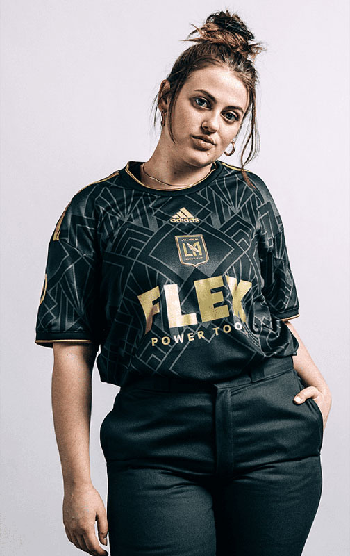 ロサンゼルスFC、「MLS参入5周年記念」の2022新ユニフォームを発表！｜写真4