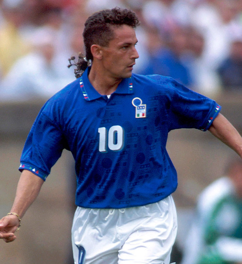 至宝ロベルト・バッジョ、「華麗なファンタジスタ」のユニフォーム5選｜写真5