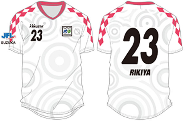 カズもさっそく着用！鈴鹿ポイントゲッターズ、2022新ユニフォームを発表｜写真6