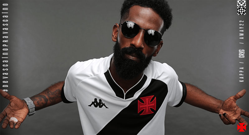 名門ヴァスコ・ダ・ガマ、2022新ユニフォームを発表！袖のロゴがおもしろい｜写真5