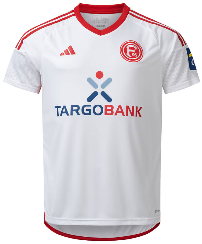 田中碧のフォルトゥナ・デュッセルドルフ！「90年代シマシマ復活」の今季ユニ、 懐かしの胸ロゴも登場｜写真4