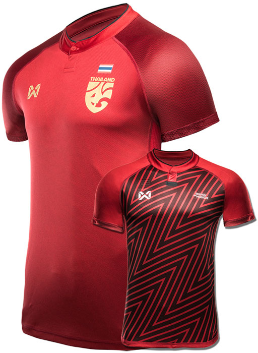 タイ代表、「色が戻った」2018新ユニフォームを発表！レプリカはリバーシブル｜写真4
