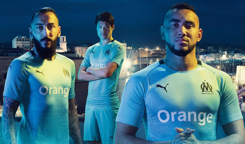 酒井のマルセイユ、海がモチーフの2018-19新ユニフォームを発表！背番号も掲載｜写真15