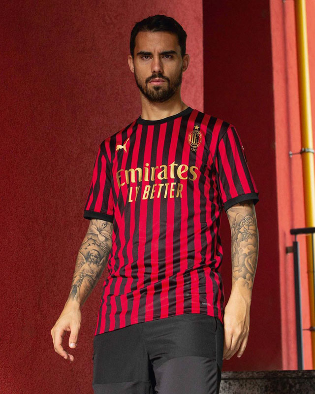 ミラン、クラブ創立120周年を祝う特別ユニフォームを発表！｜写真7