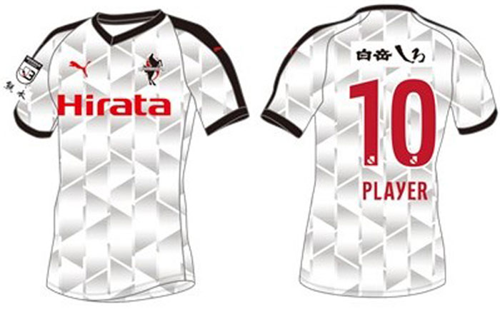 ロアッソ熊本、2021新ユニフォームを発表！鋭角で「攻撃サッカー」を表現｜写真4