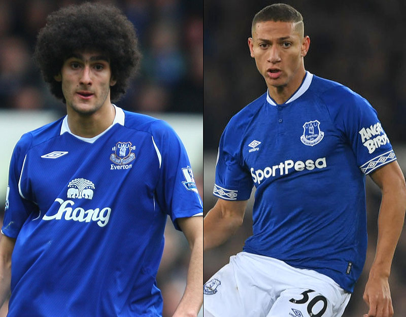 プレミア全20チーム！「10YearChallenge」風にユニフォームを並べてみた｜写真8