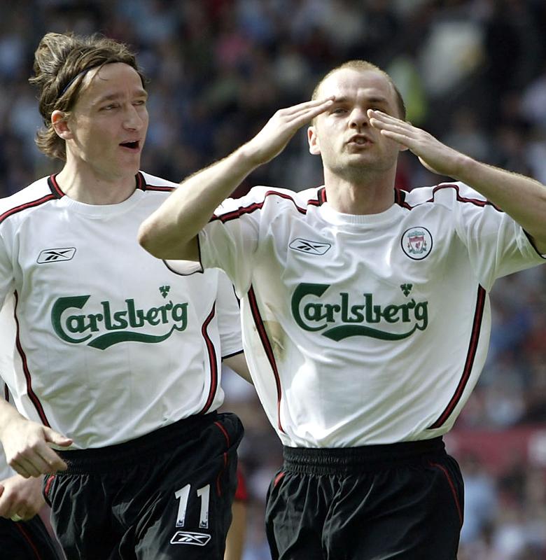 リヴァプール、敵地でユナイテッドに勝利した「偉大なユニフォーム」6選｜写真8