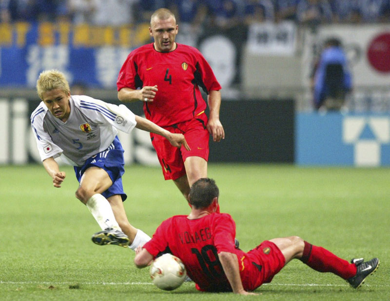 W杯日本vsベルギー！「勝ち越している」全5試合をユニ画像で振り返る｜写真5