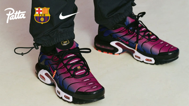 『FCバルセロナ×Patta』限定コラボのNIKEエアマックスが登場！“ブラウグラナ”が美しすぎる｜写真11