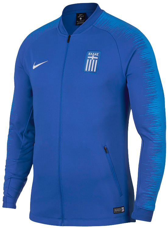ギリシャ代表、「地中海ブルー」がきれいな2018新ユニフォーム＆チームウェア｜写真5