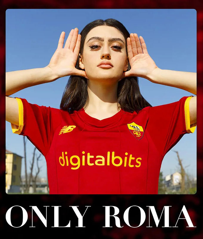 ローマ、ダービーで着用の特別ユニフォームを発表！胸に「伝説のエンブレム」｜写真5