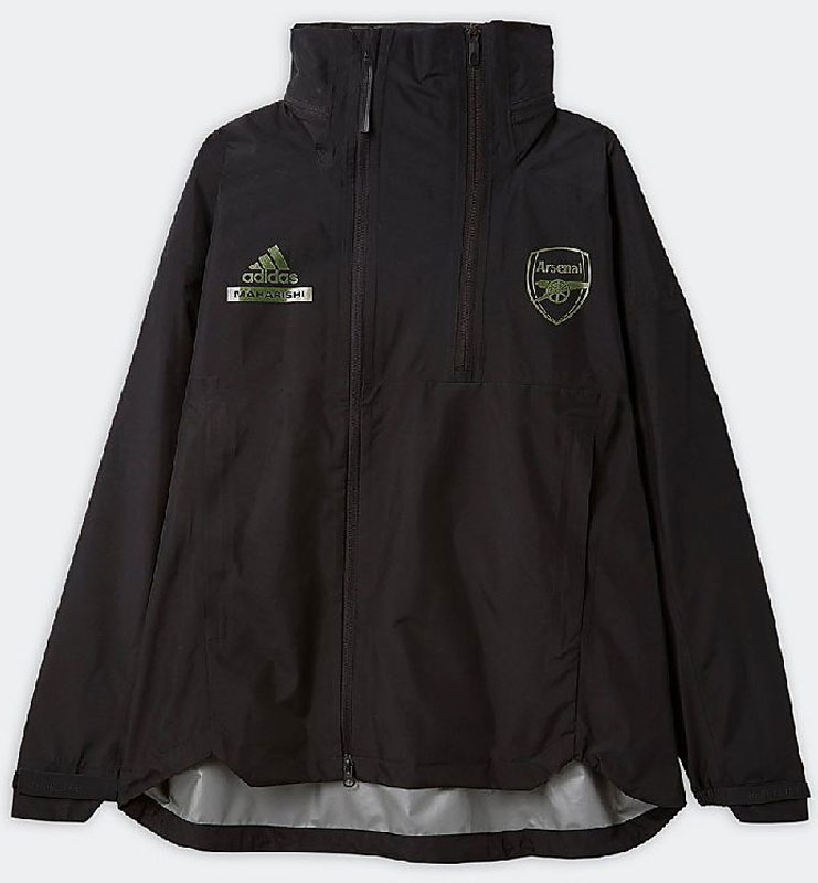 アーセナルと人気ブランド『MAHARISHI』の限定コラボウェアが登場！「日本の浮世絵」に触発の龍をデザイン｜写真7