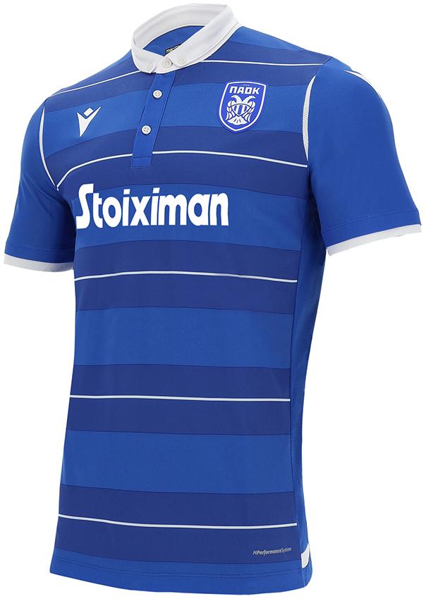 香川真司の新チーム、PAOKの20-21ユニフォーム！「双頭の鷲」がかっこいい｜写真6