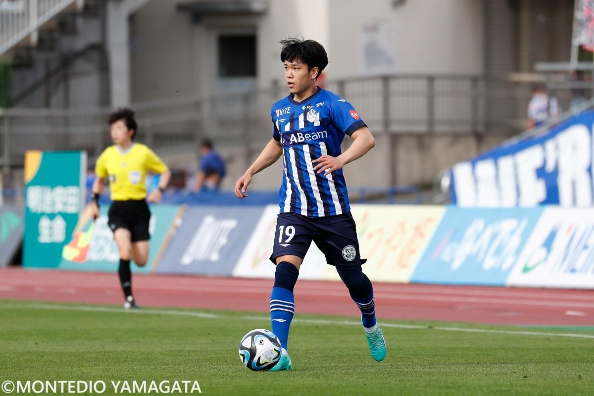 【インタビュー】J2山形FW宮城天が語るJ1復帰の覚悟！川崎から来たパリ世代期待のアタッカーが山形を昇格PO優勝へと導く｜写真3