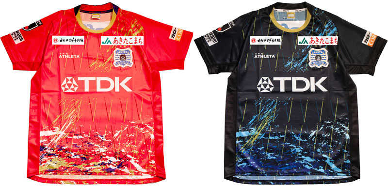 ブラウブリッツ秋田、「荒ぶる日本海」を描く2023新ユニフォームを発表！｜写真5