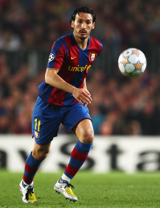 バルセロナで「奇妙な背番号」を背負った5人のスター｜写真6