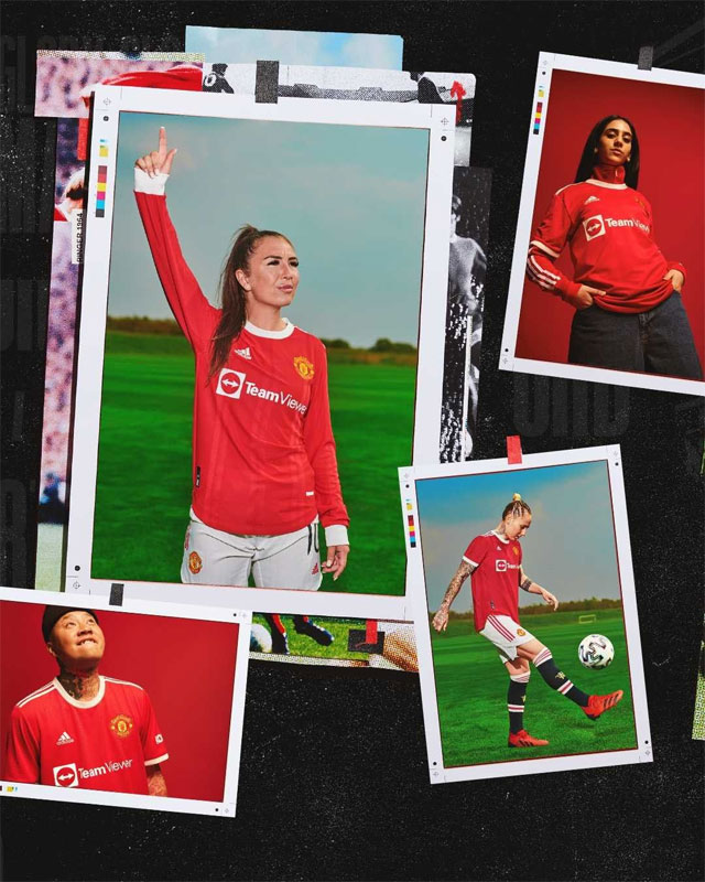 胸にはNEWスポンサー！マンチェスター・ユナイテッド、21-22新ユニフォームを発表｜写真6