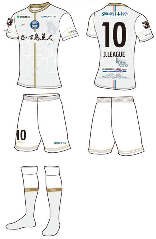 J2昇格の鹿児島ユナイテッドが2024新ユニフォームを発表！象徴「桜島」をダイナミックに描く｜写真5