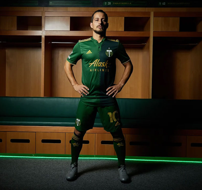 MLSポートランド、2021新ユニフォーム発表！期待通りの美デザイン｜写真4