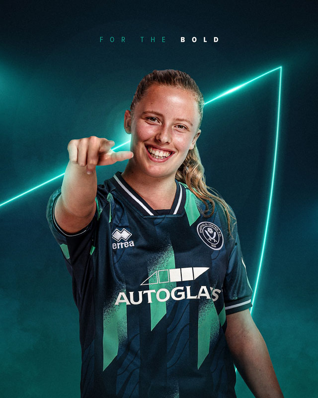 女子サッカー超人気！プレミアのシェフィールド・Uに歴史的「初の女子チーム専用ユニフォーム」が誕生する｜写真4