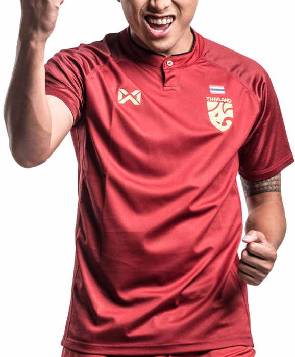タイ代表、「色が戻った」2018新ユニフォームを発表！レプリカはリバーシブル｜写真3