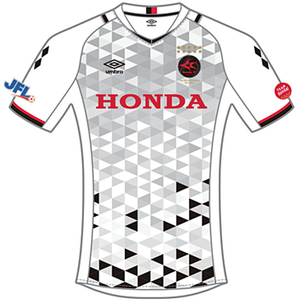 Honda FC、「創部50周年記念」となる2021新ユニフォームを発表！｜写真3