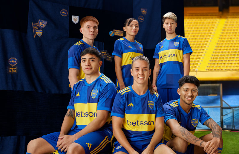 名門ボカ・ジュニオルスが23-24新ユニを発表！異色ストライプの「正体」を調べてみた｜写真7