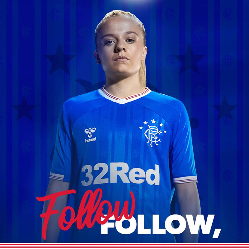 レンジャーズ、2019-20新ユニフォーム発表！テーマは「サポーターソング」｜写真5