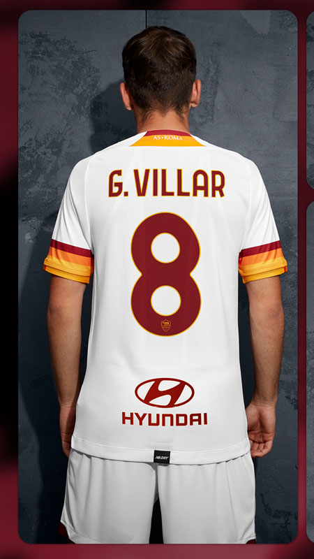 ローマ、21-22新アウェイユニフォーム発表！デザインは「70年代ユニ」｜写真4