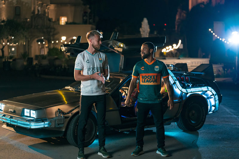 アメリカ2部クラブ、胸にゲーム「ロケットリーグ」の新ユニフォームを発表！｜写真5