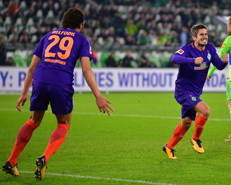 美しきグリーンのコントラスト！ブレーメンの2017‐18ユニフォーム｜写真11