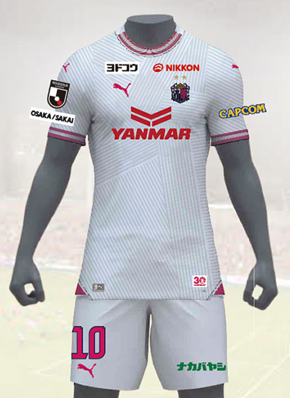 セレッソ大阪が2024新ユニフォームを発表！設立30周年で「桜デザイン」が復活　“30周年記念ロゴ”も公開に｜写真4