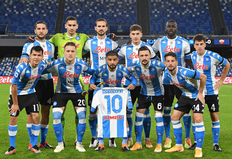 ナポリ、超人気で速攻完売だった「マラドーナ追悼ユニフォーム」を販売再開！｜写真3