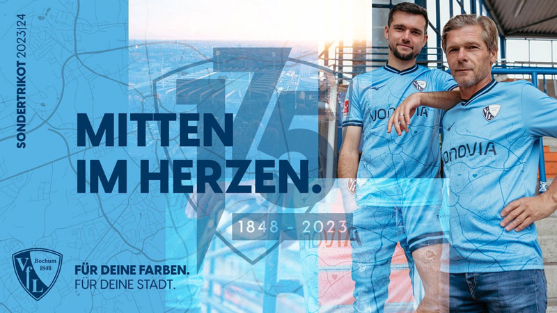 浅野拓磨が所属のボーフム、創設174年目に「175周年」限定ユニを発表！少し複雑な“クラブの歴史”をひも解く｜写真6
