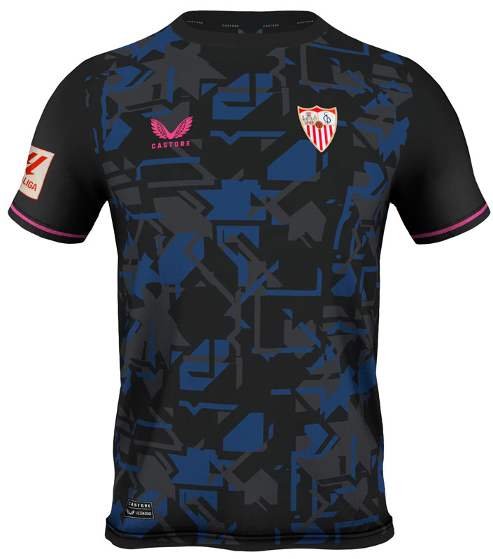 EL王者セビージャ、23-24新ユニが登場！アウェイは「ユヴェントス戦」の熱きサポーターへ敬意を表す｜写真6