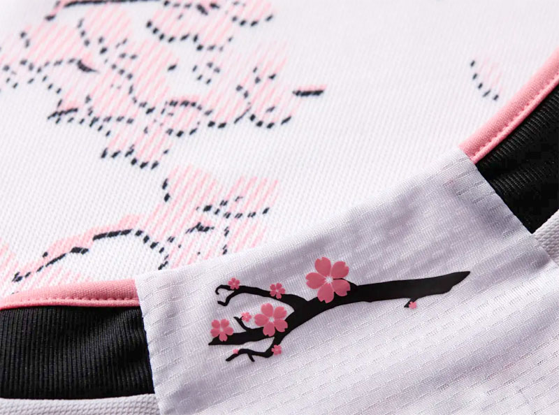 「日本が贈った桜」を描く！DCユナイテッド、芸術的な2023新ユニフォームを発表｜写真5