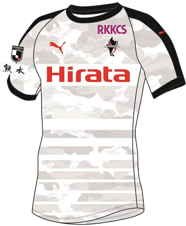 J2昇格のロアッソ熊本、2022新ユニフォーム発表！選手を彩る「カモフラ」デザイン｜写真3