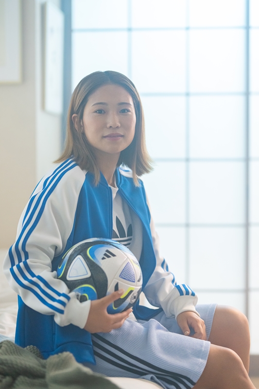 adidas、「女子W杯開幕」で新しいブランドフィルムを公開！出演した長谷川唯や長野風花らのコメントが新鮮｜写真4