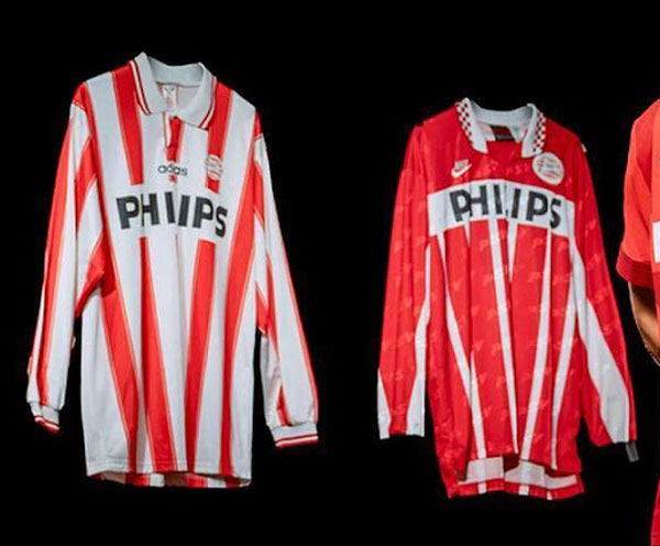 名門PSV、胸にPHILIPSが復活！“ロナウド時代”もMIXの限定ユニで「世界最長スポンサー」110周年を祝う｜写真5