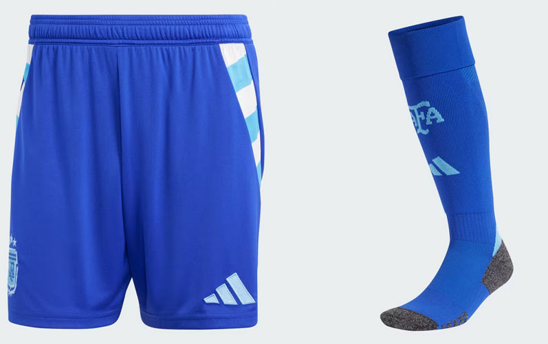 アルゼンチン代表、コパ・アメリカ2024に向けた新ユニフォームを発表！「W杯王者の栄光」を表現｜写真8