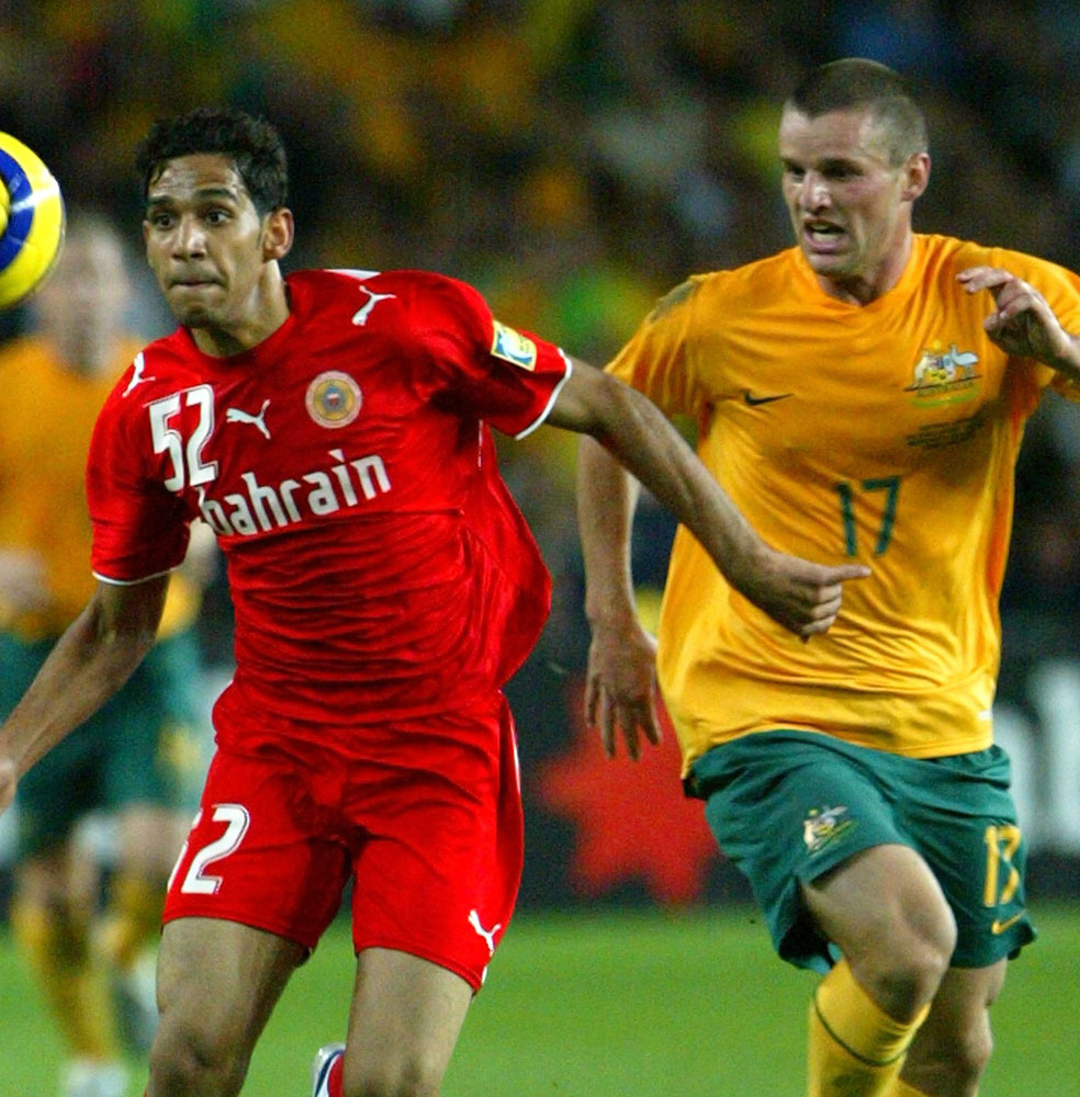 日本と対戦のバーレーン代表！昔は「BAHRAINでかロゴ」ユニを着ていた｜写真6