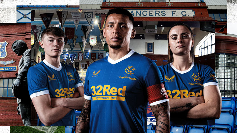 名門レンジャーズ、「150周年記念」2021-22新ユニフォームを発表｜写真6