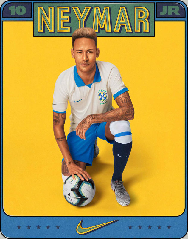 ブラジル代表、コパ・アメリカに向けた新ユニフォーム発表！「100周年記念」が登場｜写真11