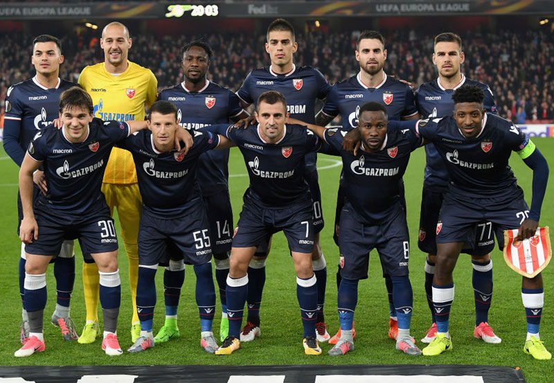 変わらぬストライプと赤い星！ツルヴェナ・ズヴェズダの17‐18ユニフォーム｜写真8