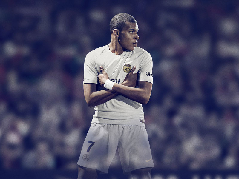 パリ・サンジェルマン、2018-19アウェイユニフォームを発表！ネームナンバーも掲載｜写真7